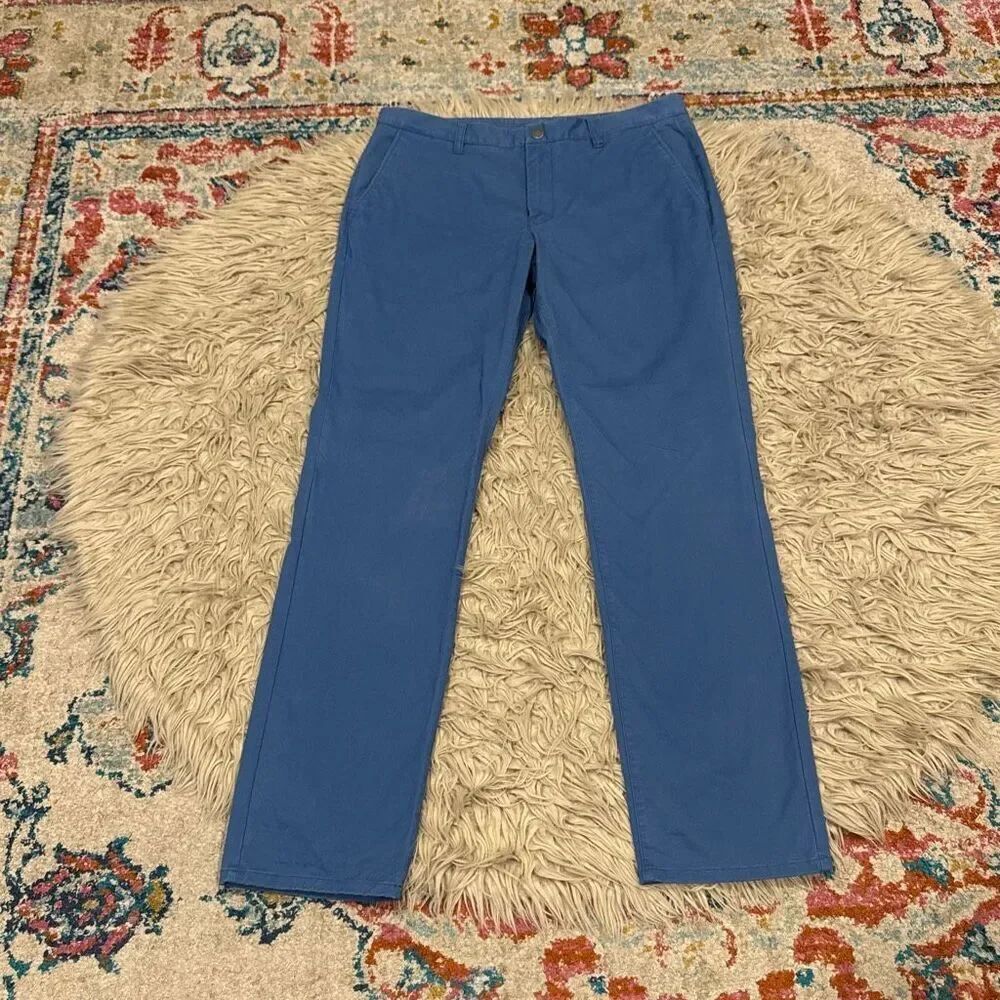 Bonobos slim blue chino pants size 36x34